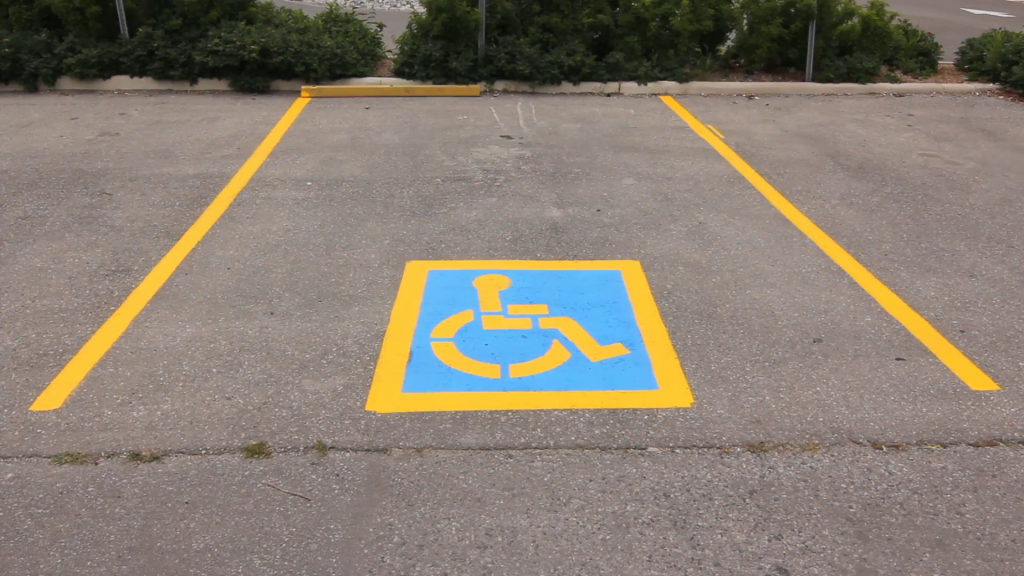 Stallo disabili personalizzato