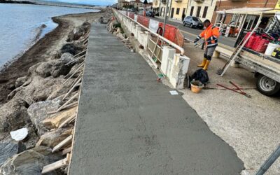 Manutenzione straordinaria della rampa per disabili in piazza Sardegna