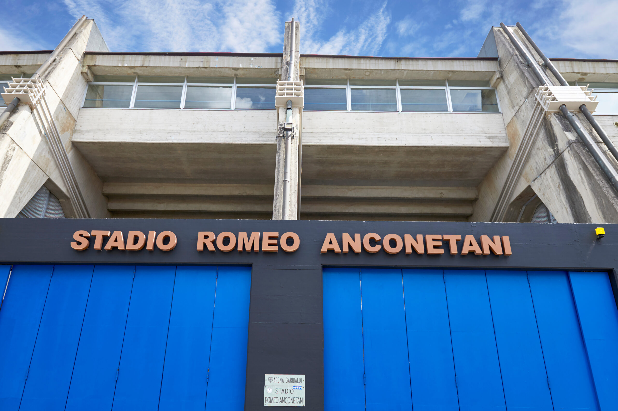 View on Romeo Anconetani arena in Pisa – the official home ground of Pisa Sporting Club